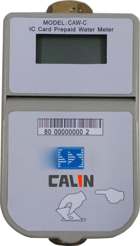 Тип карточки латунное тело счетчиков воды STS уступчивый предоплащенный цифров IP67