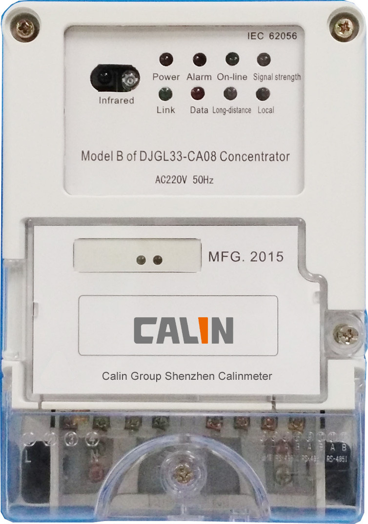 Миниый концентратор данных для модуля разрешений AMI вставляемого, PLC RS485 GPRS одиночной фазы подключает к HES