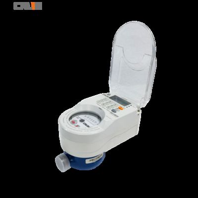 Дисплей LCD счетчика воды CashWater LoRa STS латунный предоплаченный